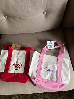 Trader Joe’s canvas. Bags